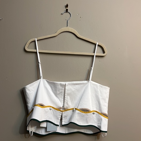 Antonio Melani x The Nat Note Zoe Scalloped High Waisted Shorts And Top. - Picture 11 of 15